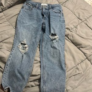 Abercrombie high rise jean